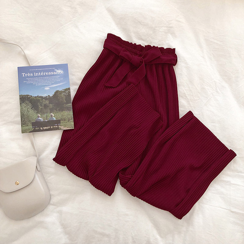 Elegant Loose-Fit Summer Trousers