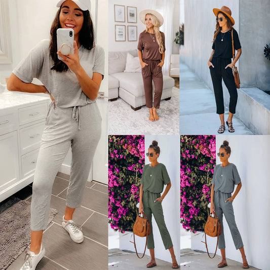 Breezy Casual Summer Jumpsuit