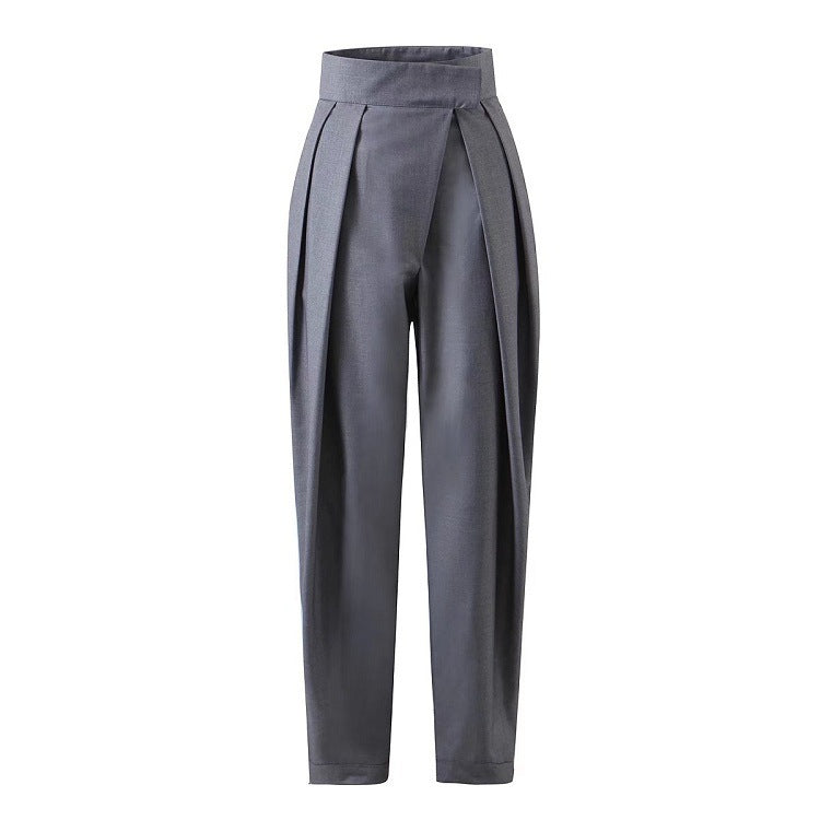 Elegant Tailored Straight-Leg Pants