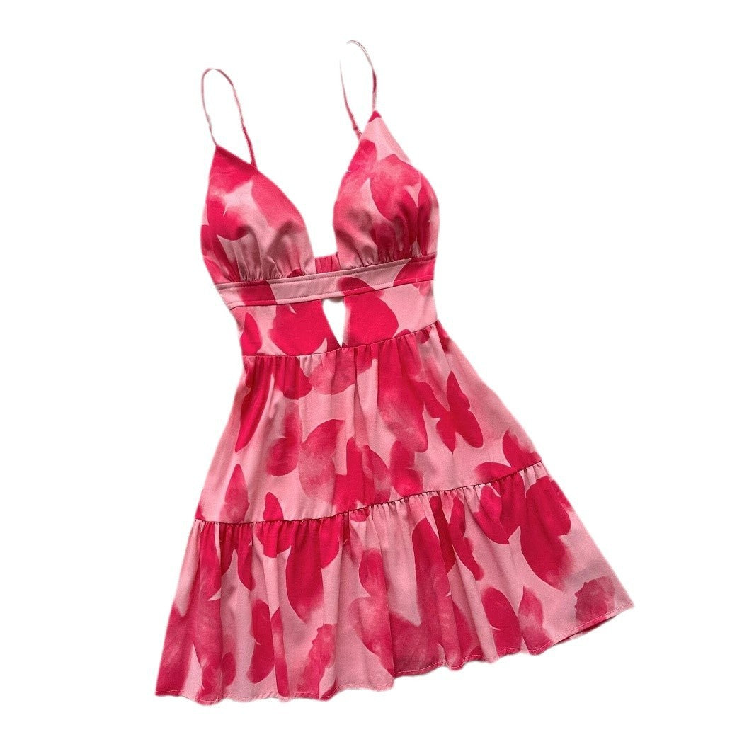 Holiday Dress Women's Sleeveless Backless