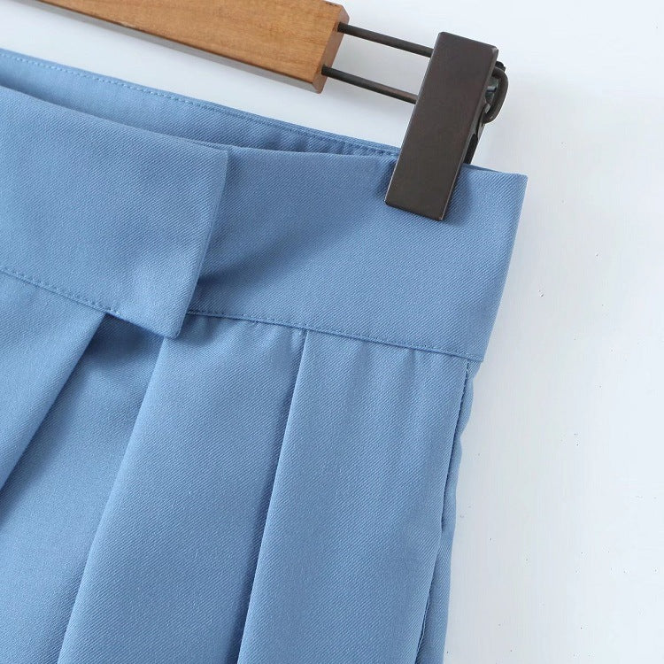 Elegant Tailored Straight-Leg Pants