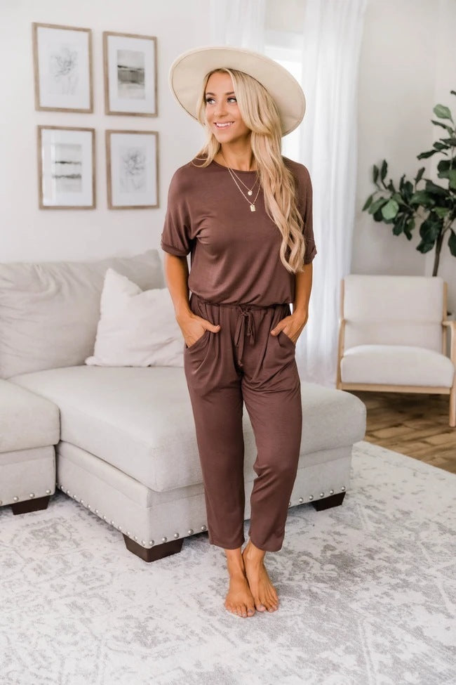 Breezy Casual Summer Jumpsuit